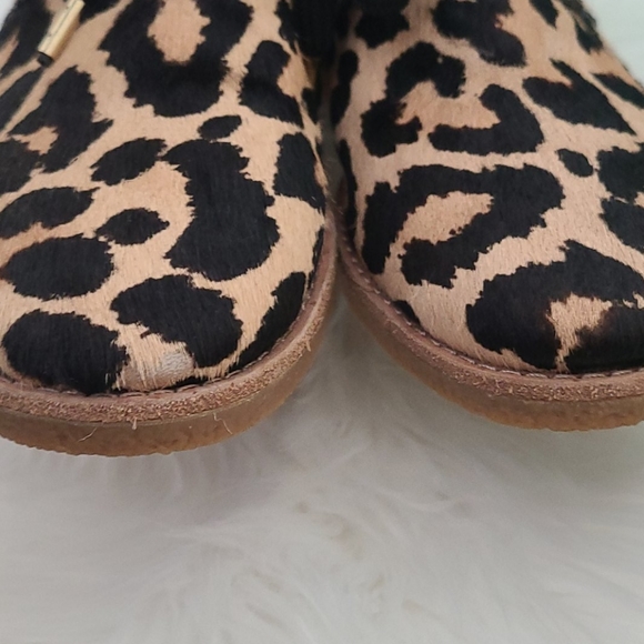 RARE Kate Spade Leopard Ankle Boots - Picture 5 of 11